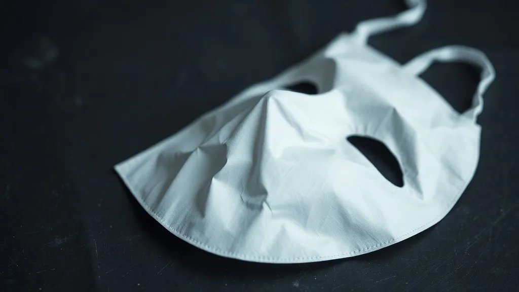 Dream symbol: white paper mask: symbolism: Blank Slate and Potential for Self-Creation