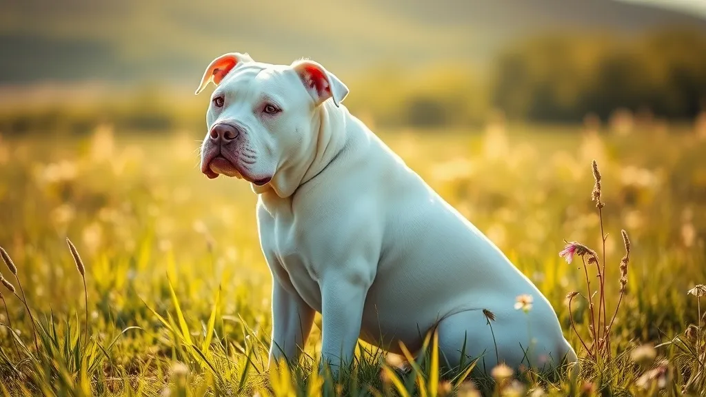 Dream symbol: white pit bull: symbolism: A Symbol of Untapped Potential