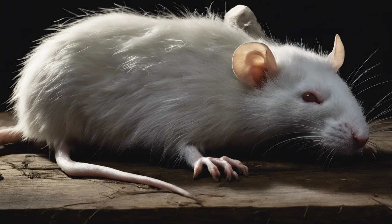 Dream symbol: white rat: scenarios: Dream of a white rat dying
