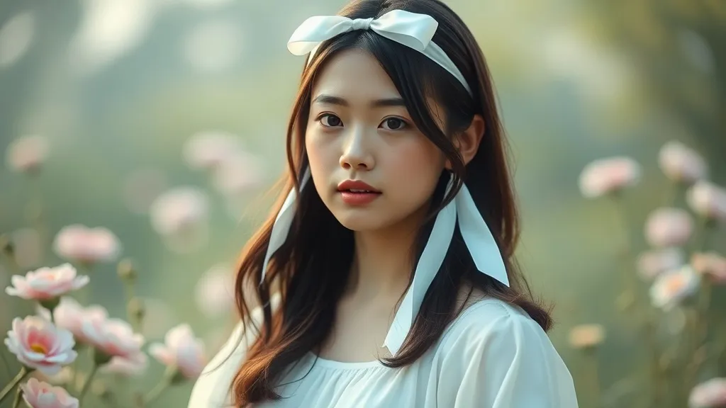 Dream symbol: white ribbons: scenarios: Dream about a white ribbon being worn as an accessory