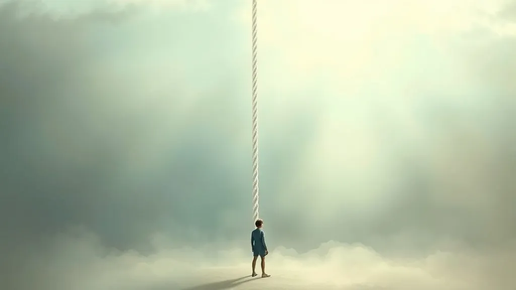 Dream symbol: white rope: symbolism: The Need for Assistance