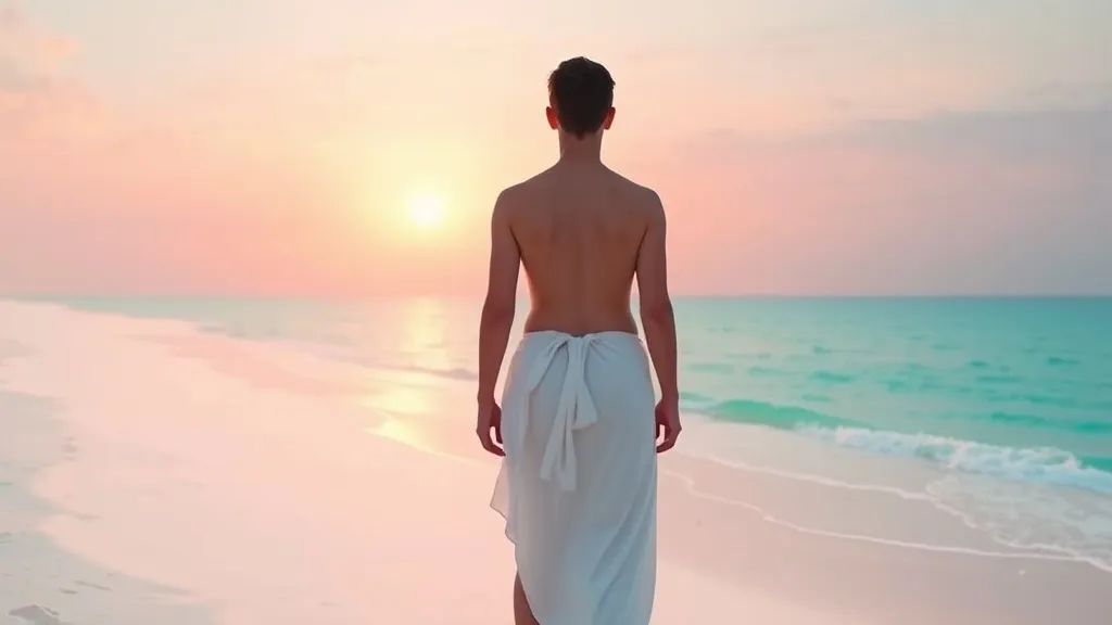 Dream symbol: white sandy beach: symbolism: Spiritual Awakening