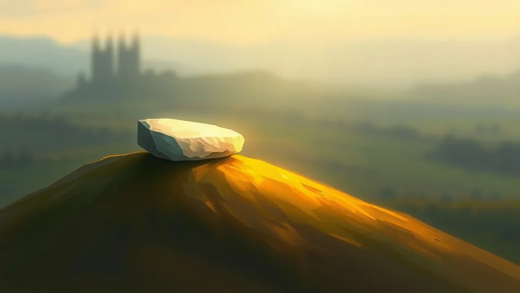 Dream symbol: white stone: symbolism: Guidance and Protection