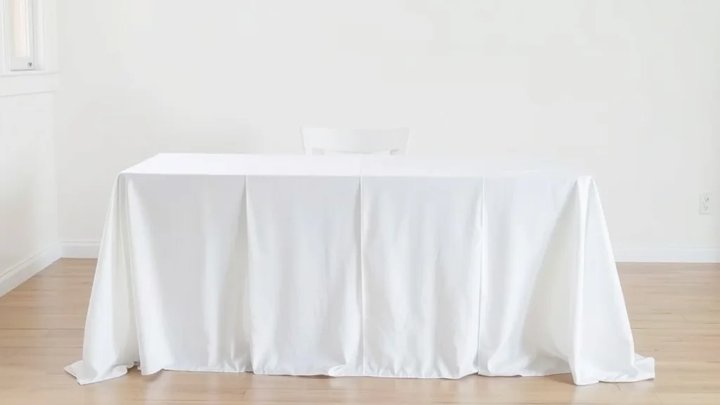 Dream symbol: white tablecloth: symbolism: New Beginnings and Transitions