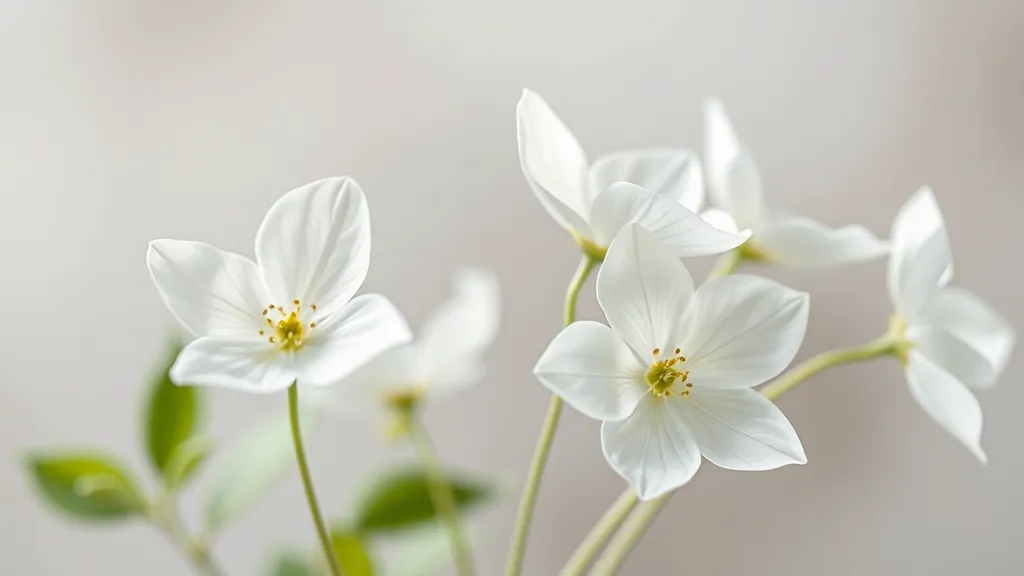Dream symbol: white transparent flower: symbolism: Indication of Innocence and Unblemished Intentions