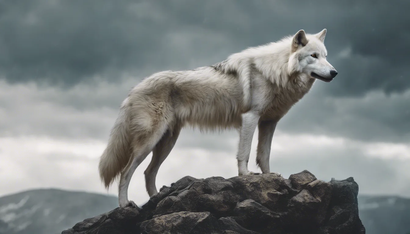 Dream symbol: white wolf: scenarios: Dream of a white wolf being a shaman