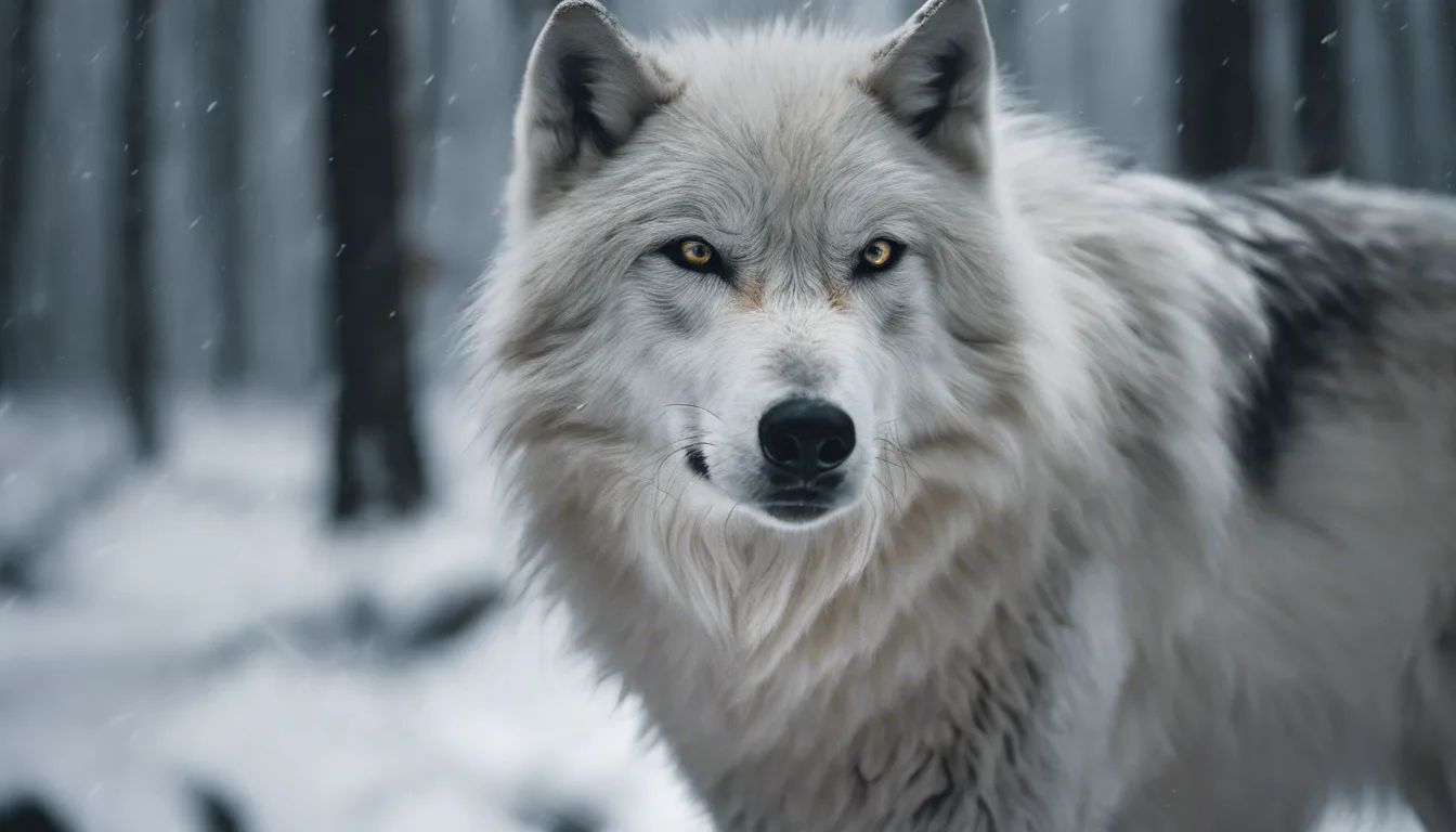 Dream symbol: white wolf: symbolism: Fear and Anxiety