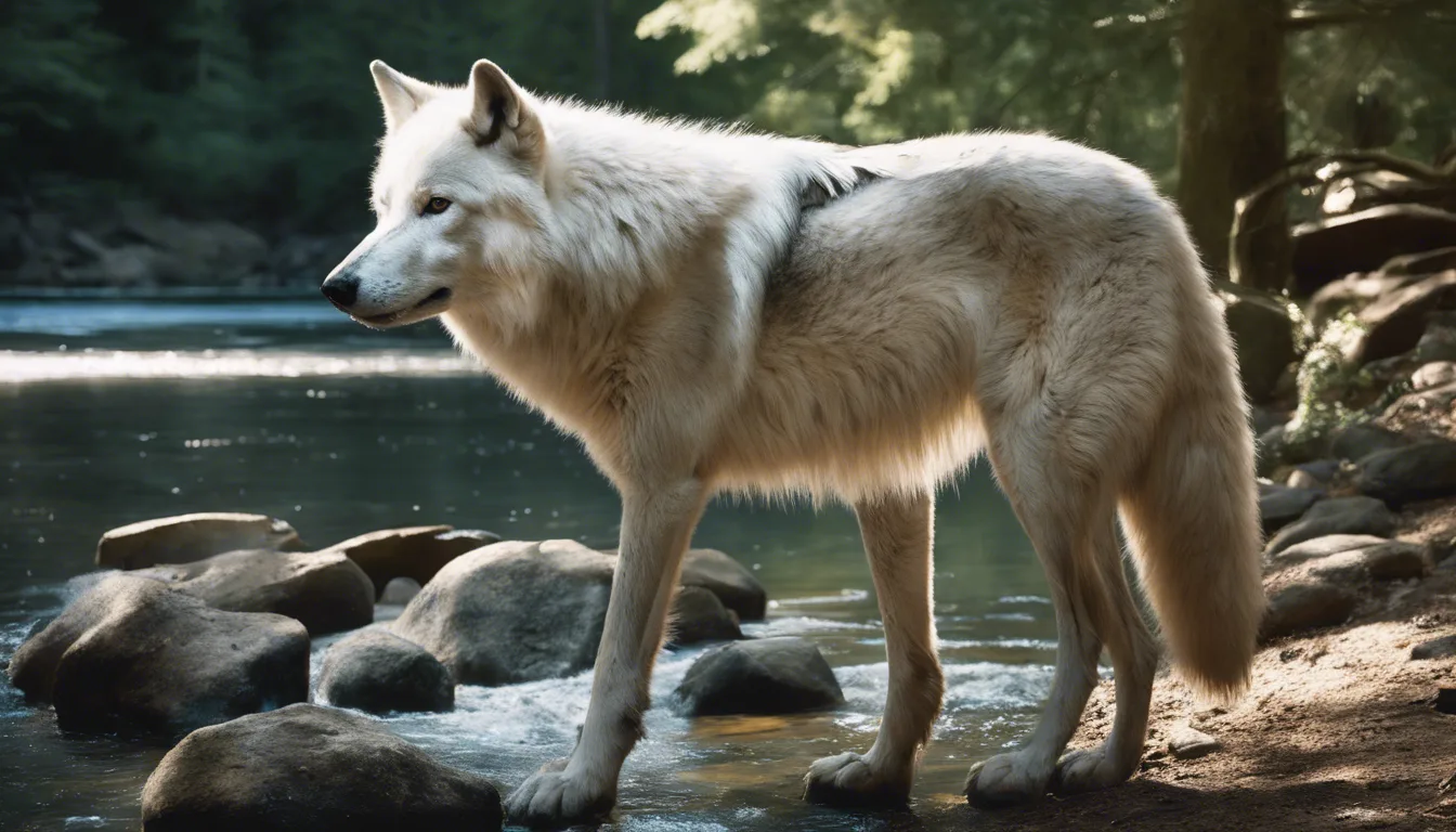 Dream symbol: white wolf: symbolism: Healing and Spiritual Growth