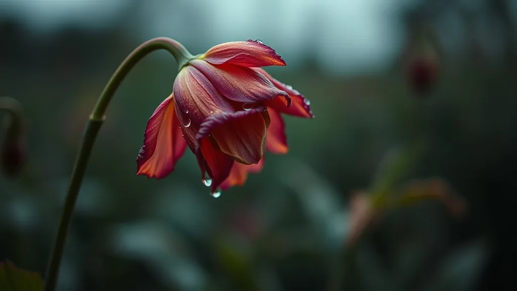 Dream symbol: wilting flower: scenarios: Dream About a Wilting Flower and a Feeling of Sadness