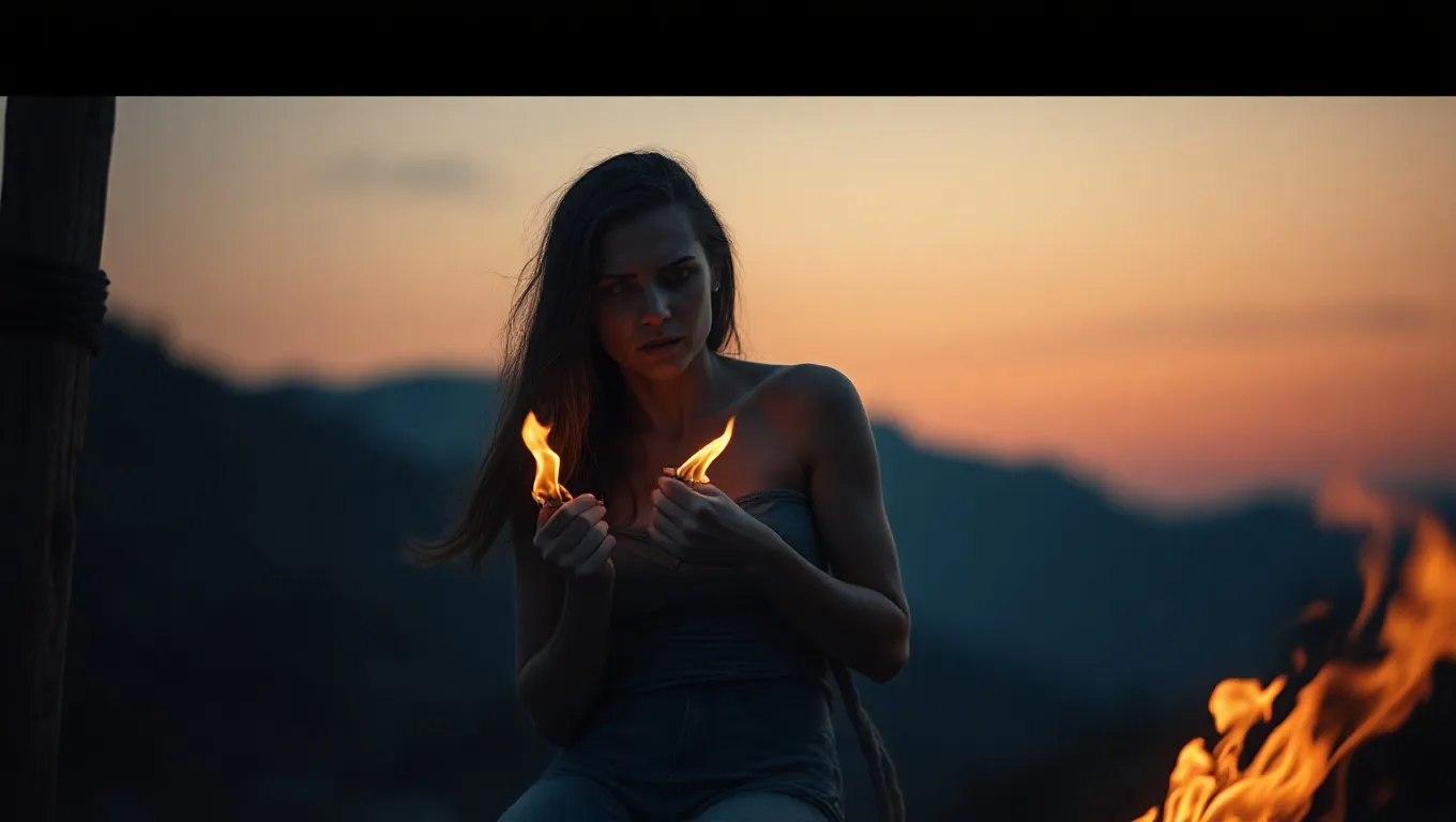 Dream symbol: woman burning at a stake: symbolism: Sign of Repressed Anger and Resentment Dream symbol: woman burning at a stake: symbolism: Sign of Repressed Anger and Resentment