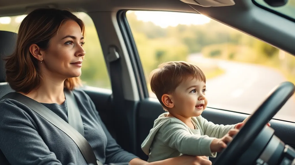 Dream symbol: woman driving a car: scenarios: Dream about a Woman Driving a Car with a Child