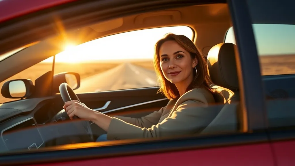 Dream symbol: woman in her car: symbolism: Symbol of Self-Confidence and Empowerment