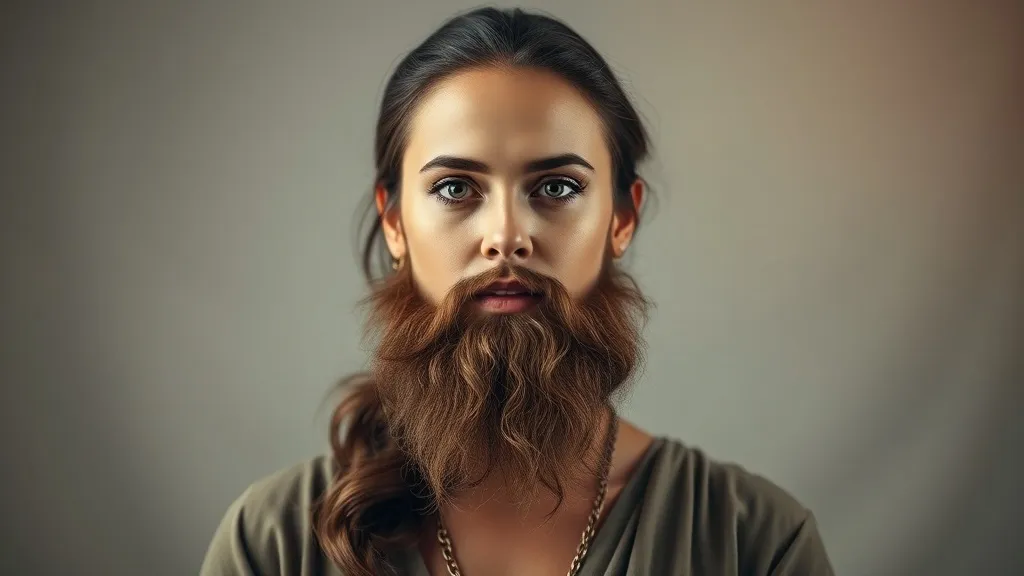 Dream symbol: woman with a beard: demographics: Women Facing Societal Gender Norms