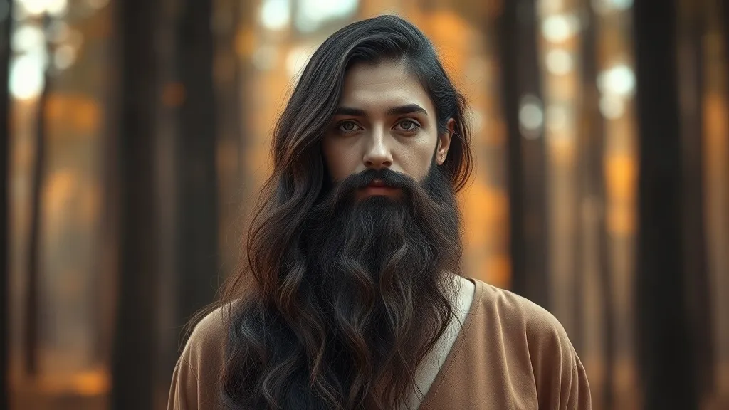 Dream symbol: woman with a beard: scenarios: Dream of a Woman with a Long Beard