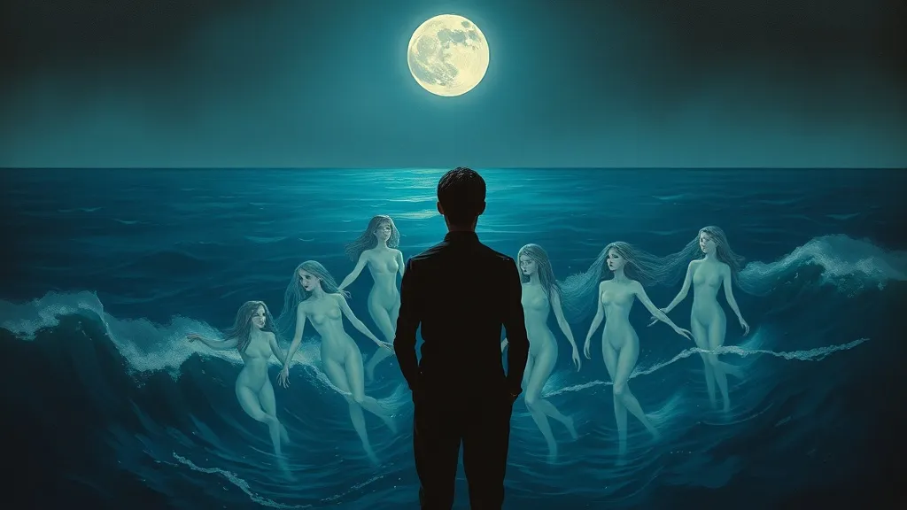 Dream symbol: ladies from water: demographics: Men Dreaming of Water Women