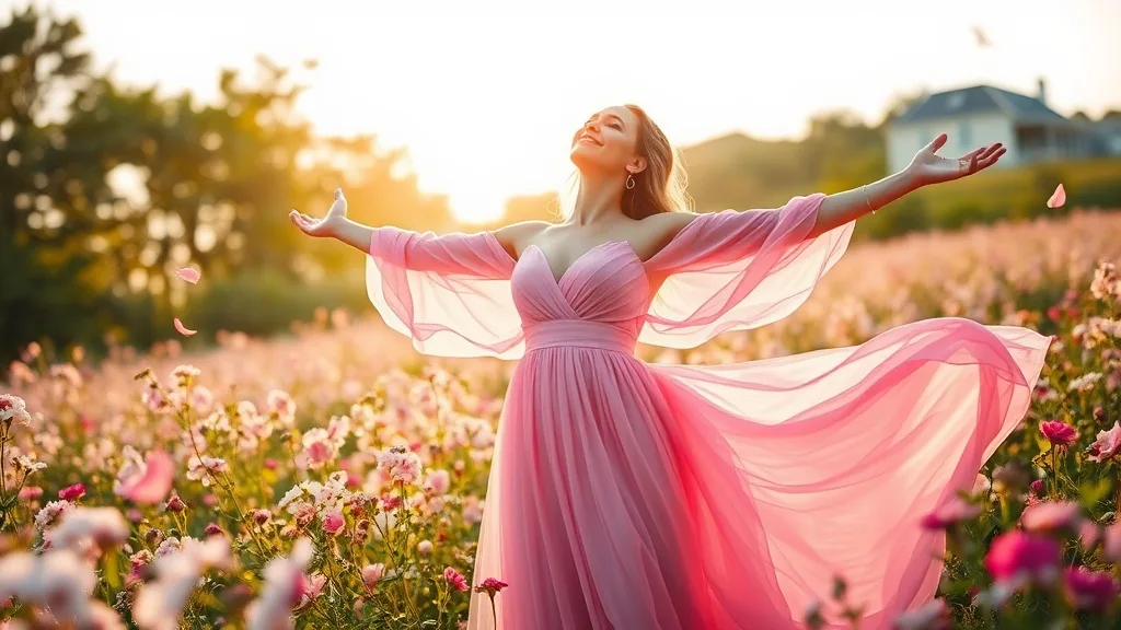 Dream symbol: women in pink wedding dresses: symbolism: Renewal and Transformation