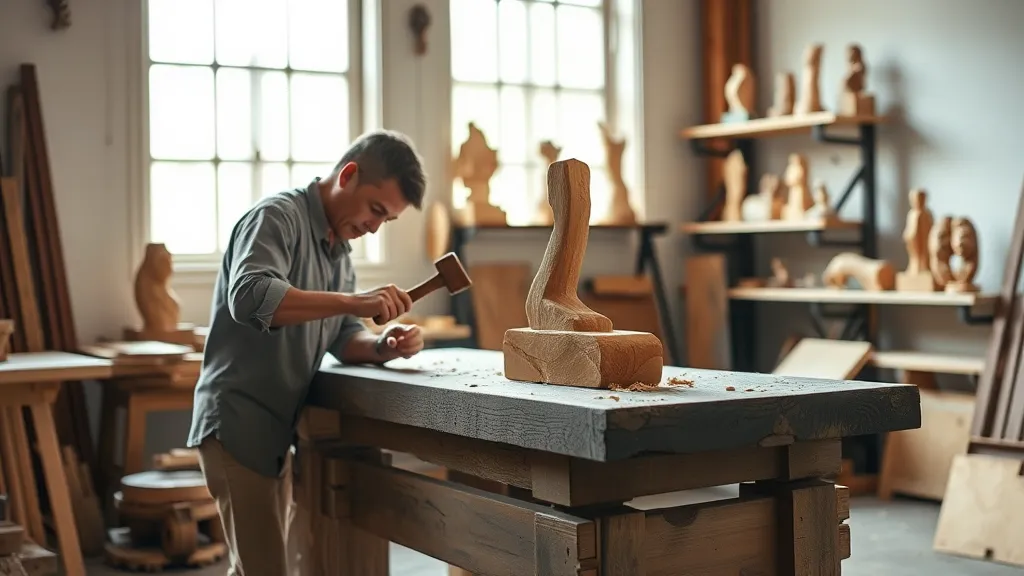 Dream symbol: wood sculptor: symbolism: Shaping One’s Own Identity