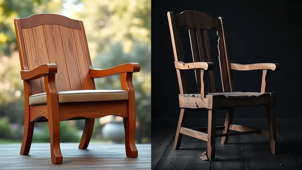 Dream symbol: wooden chair: symbolism: Support and Stability