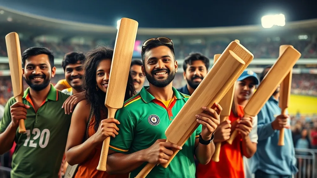 Dream symbol: wooden cricket bat: demographics: Cricket Fans
