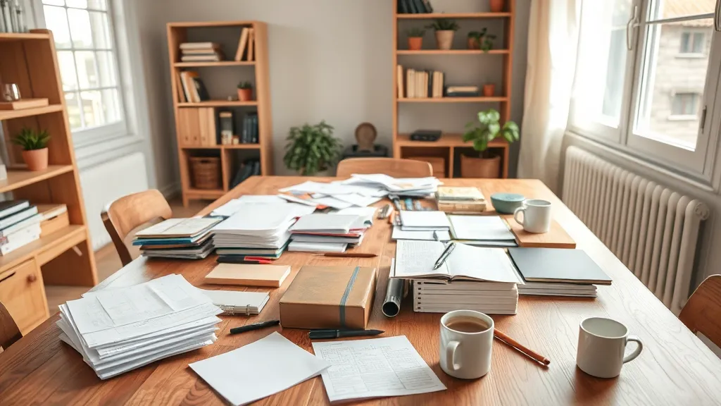 Dream symbol: worktable: scenarios: Dream of Organizing a Worktable