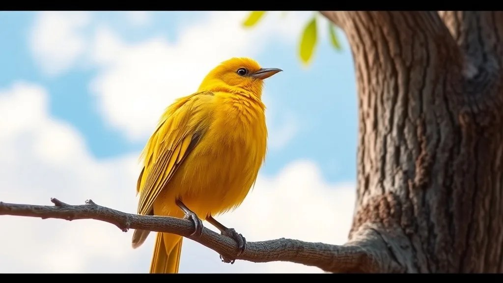 Dream symbol: yellow bird: symbolism: Personal Growth and Evolution