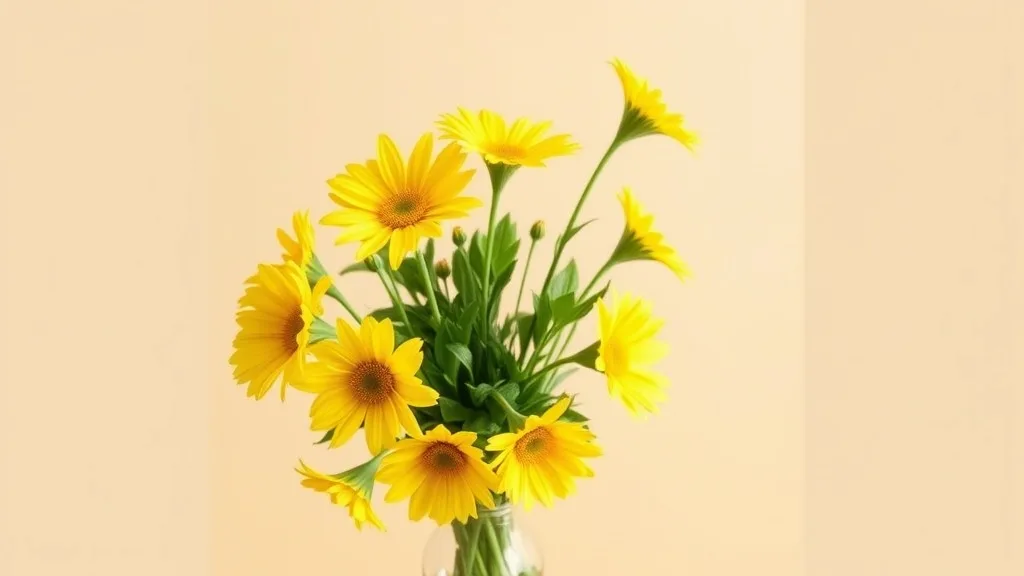 Dream symbol: bouquet of yellow flowers: symbolism: Artistic Expression and Inspiration