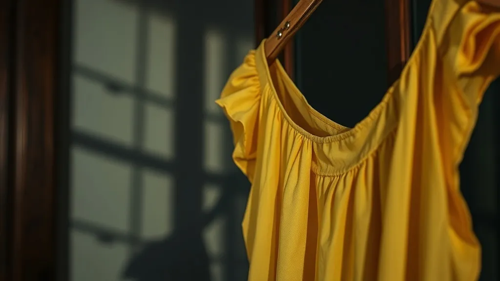Dream symbol: yellow dresses: scenarios: Dream about a faded yellow dress