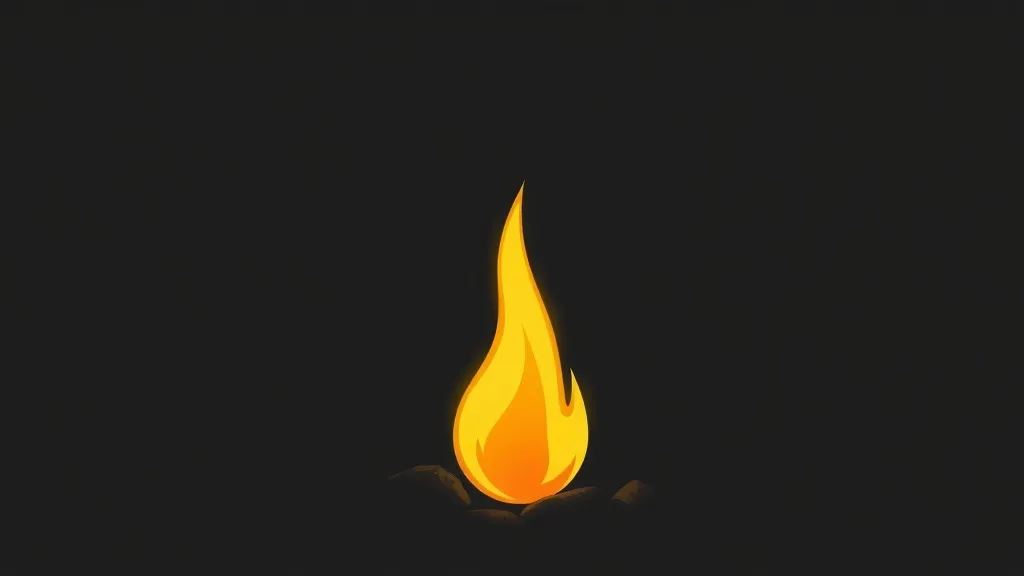 Dream symbol: yellow flame: scenarios: Dream of a yellow flame burning slowly