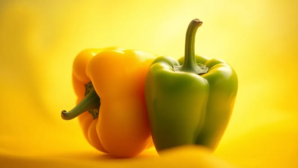 Sweet & Spicy Dreams: Decoding Yellow & Green Peppers