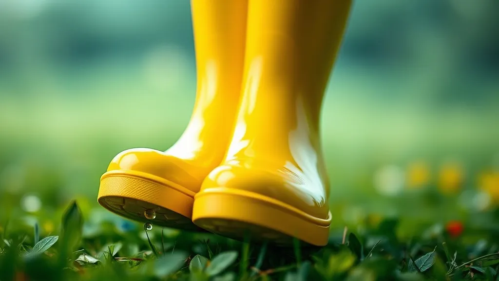 Dream symbol: yellow gum boots: scenarios: Dream About Bright, Shiny Yellow Gum Boots