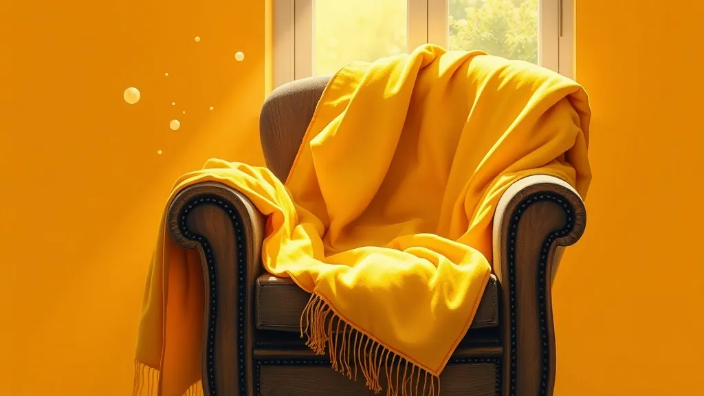 Dream symbol: yellow mustard throw: symbolism: Yellow's Association with Optimism and Energy