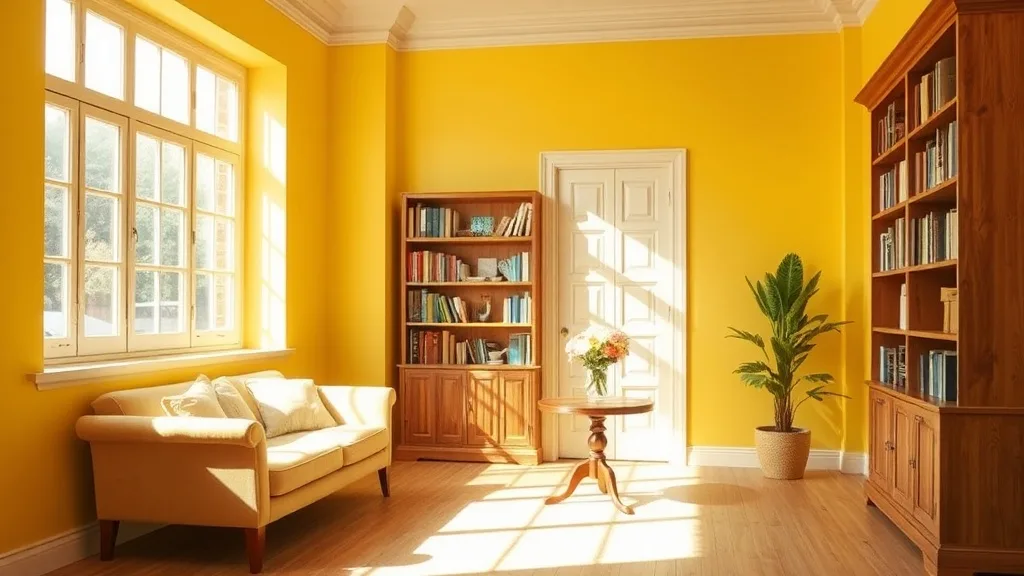 Dream symbol: yellow room: symbolism: Optimism and Positivity