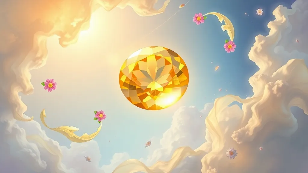 Dream symbol: yellow sapphire: symbolism: Manifestation of Desires and Goals