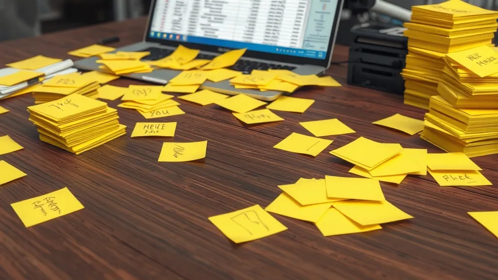 Dream symbol: yellow sticky notes: demographics: Office Workers & Professionals