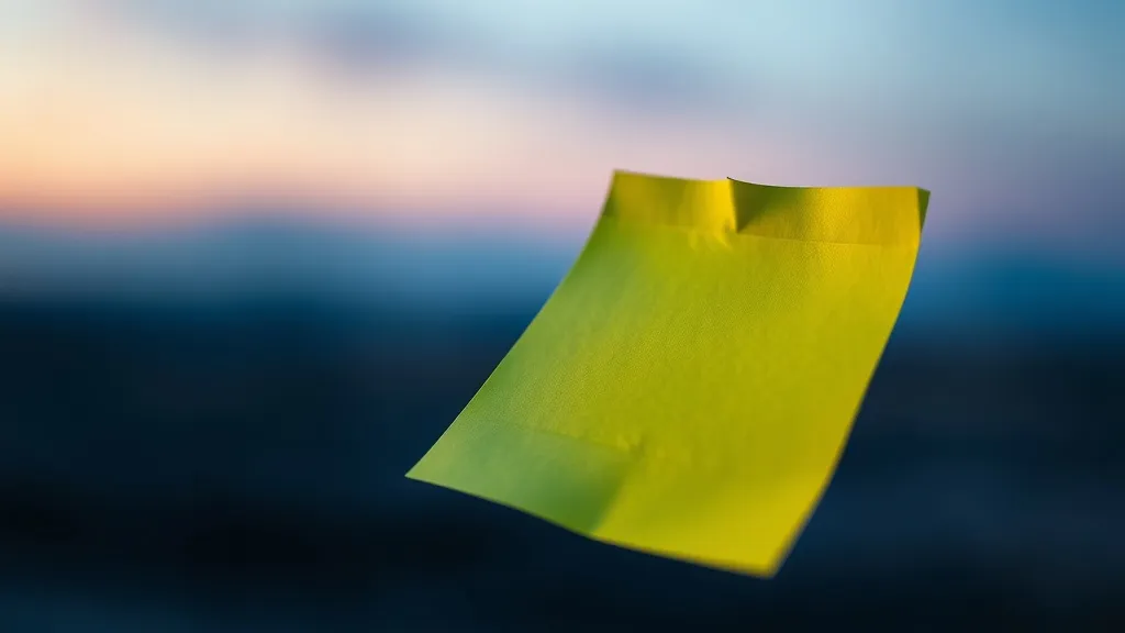 Decoding Yellow Sticky Notes in Dreams