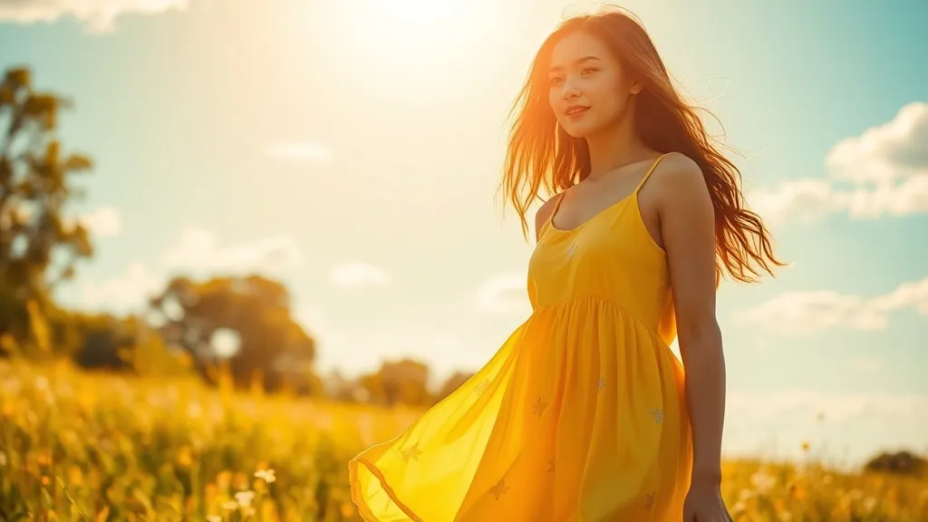 Dream symbol: yellow sun dress: intro Dream symbol: yellow sun dress: intro