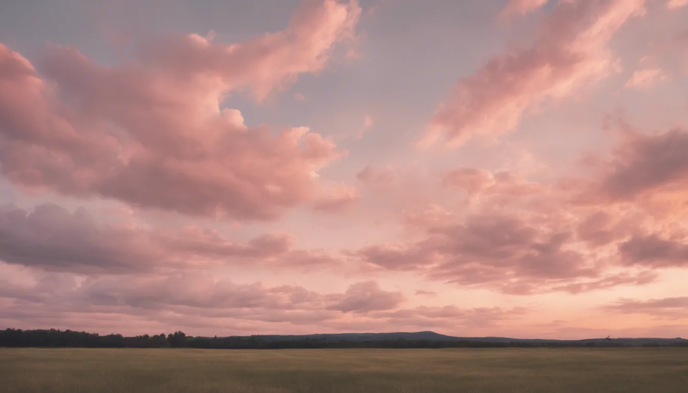 Vivid Evenings with Yellowish Pink Skies: Unveiling Their Symbolic Meaning